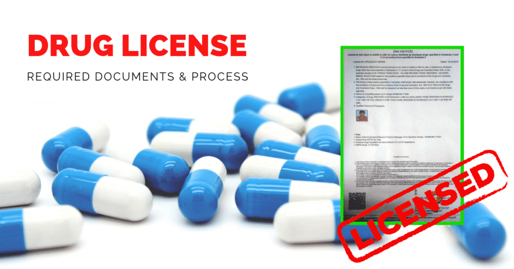 Drug license registration
